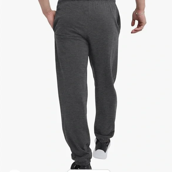 Champion men’s pants joggers light weight closed bottom size XXL NEW 2XL gray - Picture 2 of 5